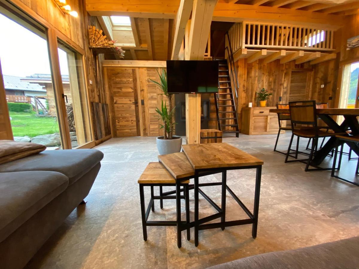 Chalet Du Champel Jacuzzi Saint-Gervais-les-Bains Buitenkant foto