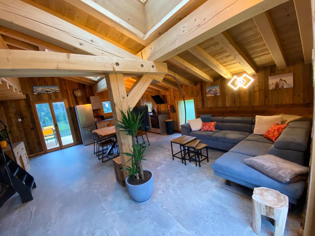 Chalet Du Champel Jacuzzi Saint-Gervais-les-Bains Buitenkant foto