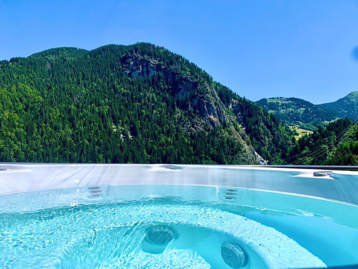 Chalet Du Champel Jacuzzi Saint-Gervais-les-Bains Buitenkant foto