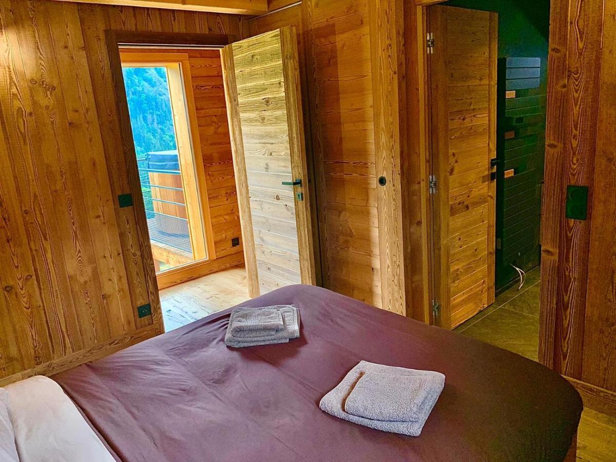 Chalet Du Champel Jacuzzi Saint-Gervais-les-Bains Buitenkant foto